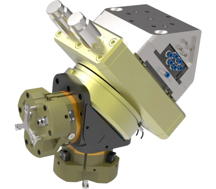 Funcionamiento de los Actuadores rotatorios Robohand