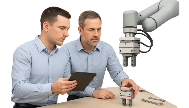 Servicio de Intalacion de Grippers y Actuadores Robohand