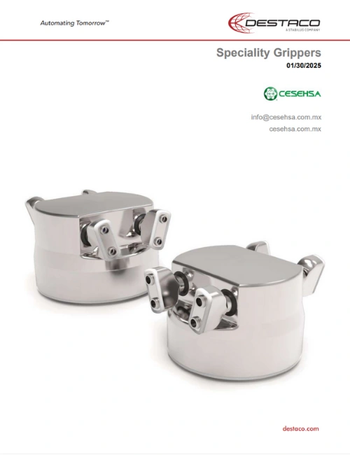 Portada catálogo Grippers Especiales