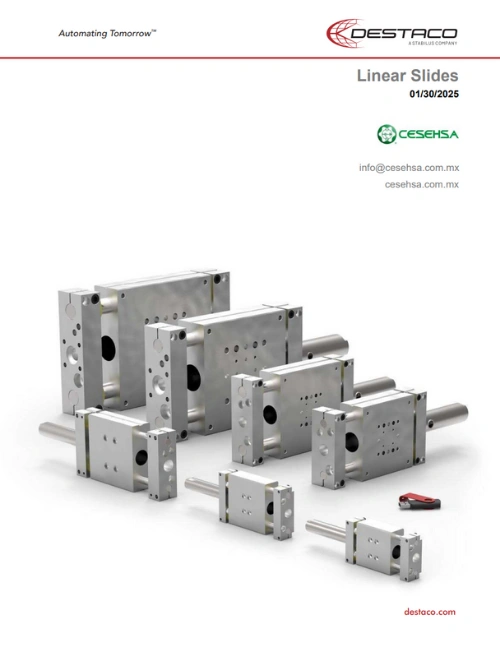 Portada catálogo Actuadores Lineales