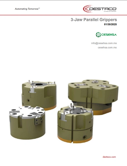 Portada catálogo Grippers 3 Quijadas